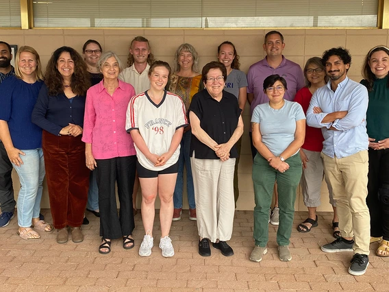 WRRC staff and students