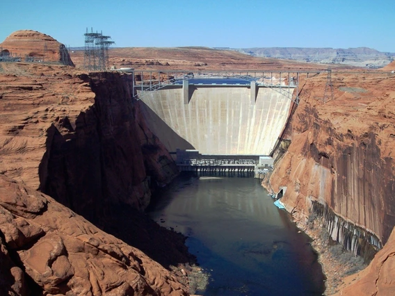 Glen Canyon Dam and Bridge