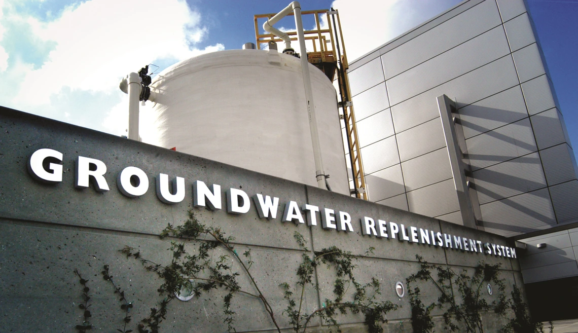 groundwater replenishment system exterior groundwater replenishment system exterior
