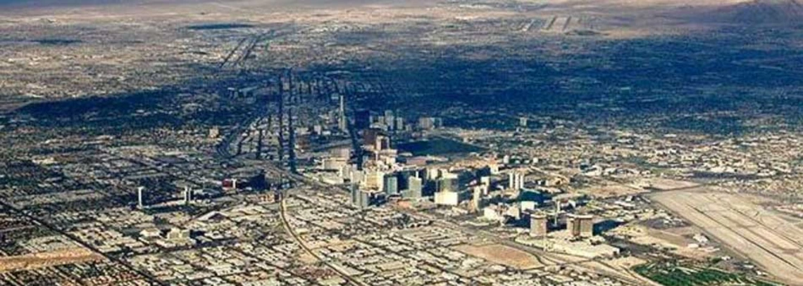 Aerial image of Las Vegas Aerial image of Las Vegas