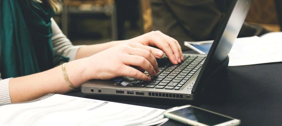 REQUEST FOR PREPROPOSALS: Water Resources Research National Competitive Grants Program (104g) woman at keyboard typing