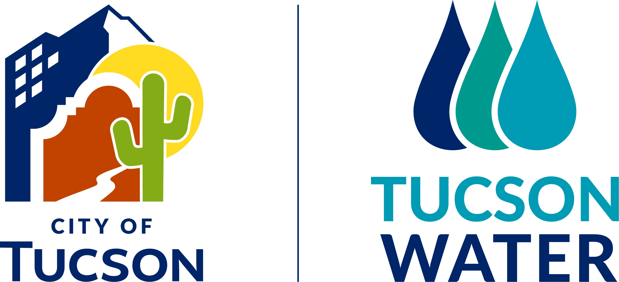 city of tucson and tucson water logo