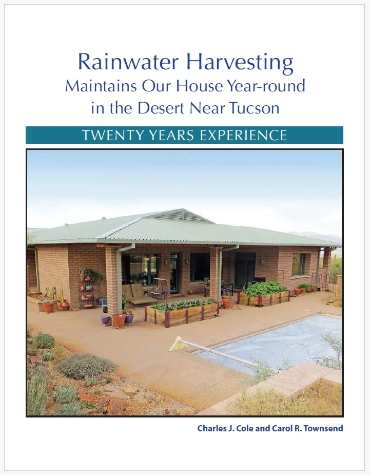 Rainwater Harvesting Maintains Our House Year-round