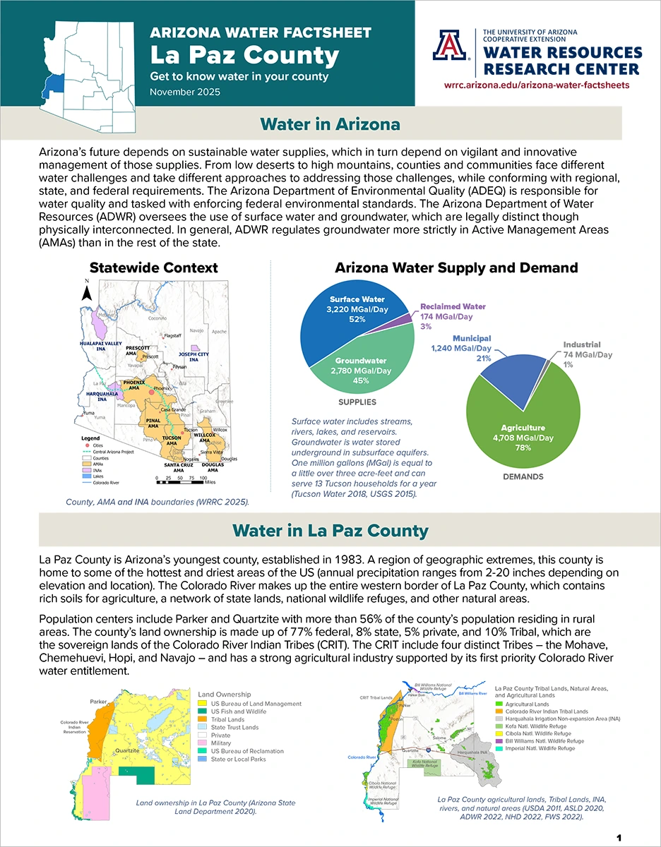 la paz factsheet page one