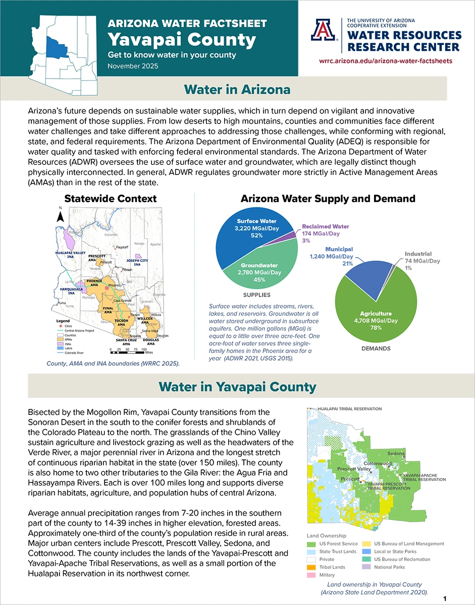 yavapai factsheet first page