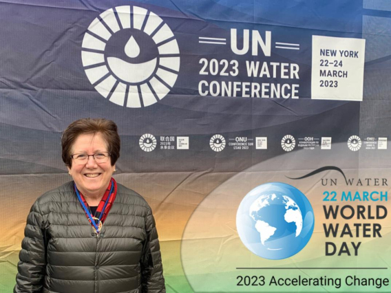 sharon megdal at UN water conference