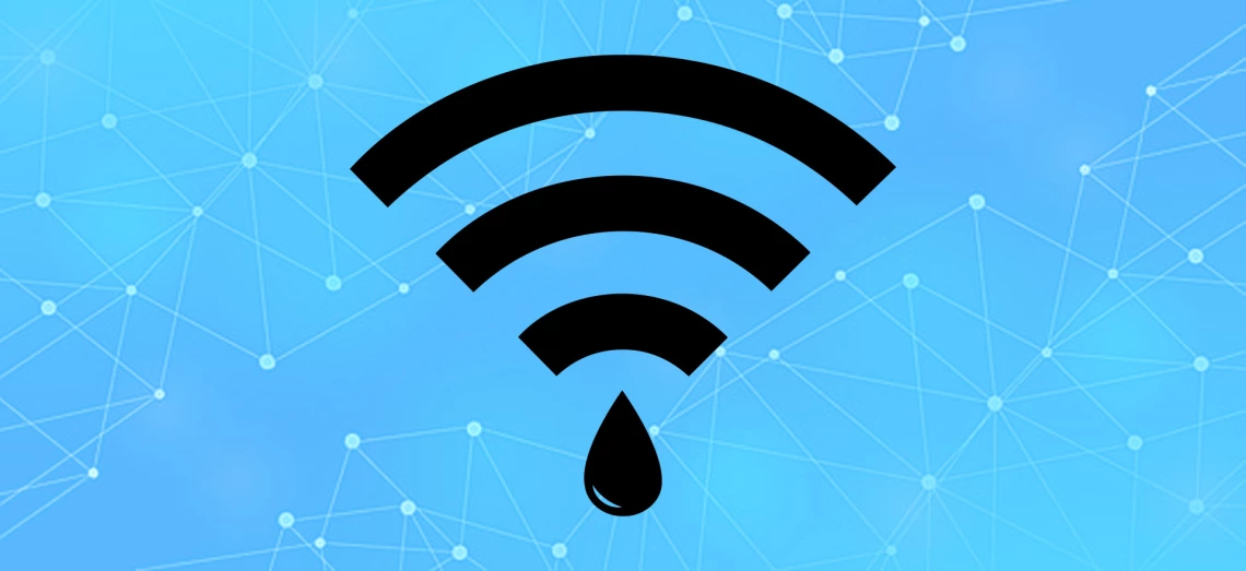 Symbol Internet of water Symbol Internet of water