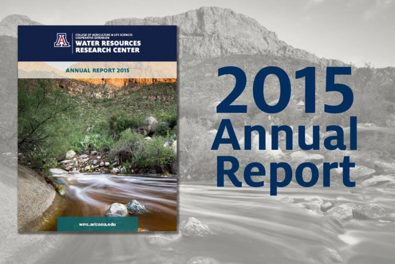 2015 Annual Report Cover 2015 Annual Report Cover