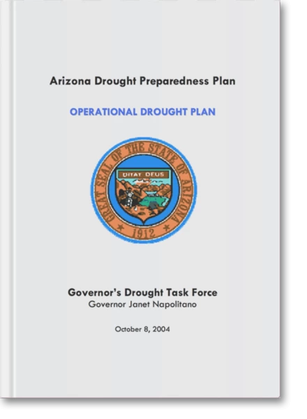 Arizona Drought Preparedness Plan cover Arizona Drought Preparedness Plan cover
