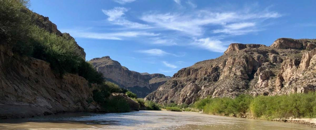 Image of a river canyon Image of a river canyon