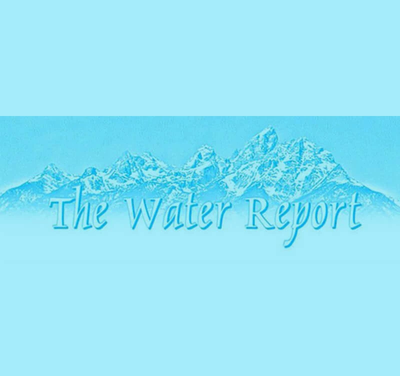 The Water Report Cover The Water Report Cover