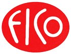 fico logo - red oval with stylized white "fico" text inside